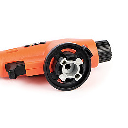 Газова пальник з металевим звуженим соплом і п'єзопідпалом Polax 1,65 кВ 1300 °C (32-030)