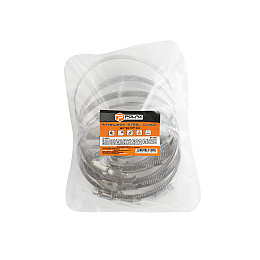 Хомут червячний Polax з нержавіючої сталі 90-110 мм (37-034)