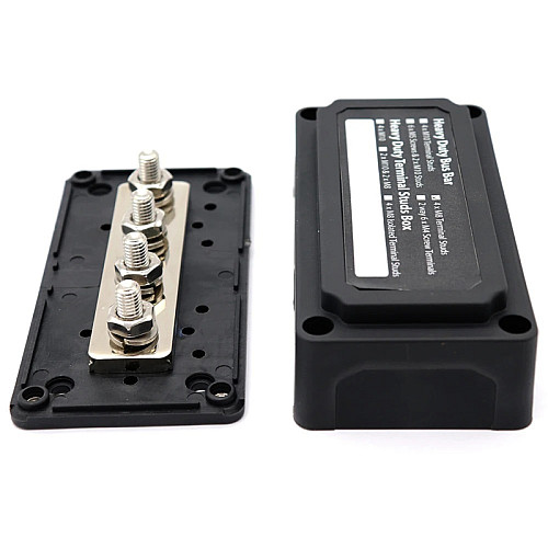 Распределительный блок с шиной Nectronix Heavy Duty Bus Bar до 300A черный 101065