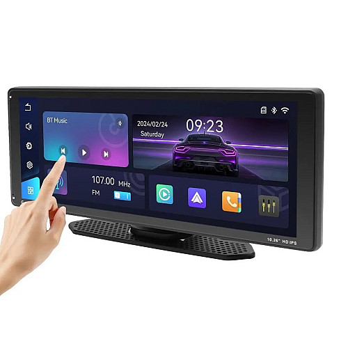 Універсальний головний пристрій RIAS 901W 10.26 HD IPS Black