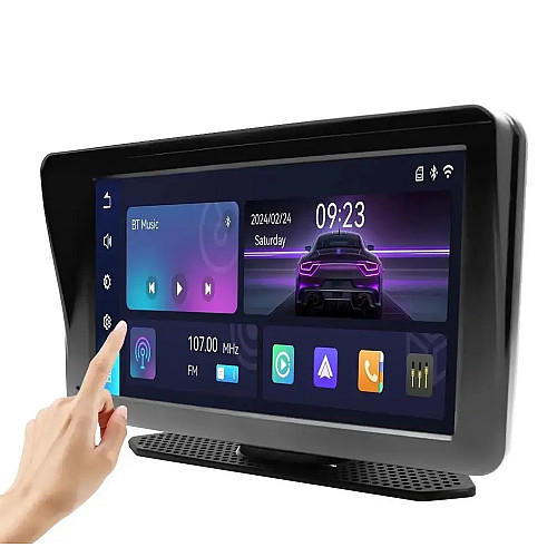 Універсальний головний пристрій RIAS 701W 7 HD IPS Black