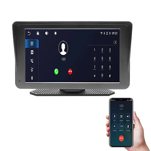 Універсальний головний пристрій RIAS 701W 7 HD IPS Black