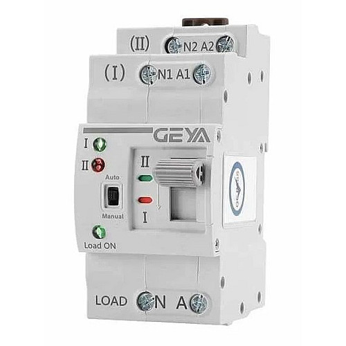 Автомат ввода резерва Geya G2R-25 2 полюса 25 А DIN (101060)