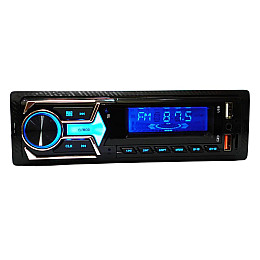 Автомагнітола JSD G-1101 ISO 1din з пультом ДУ 50W Чорна