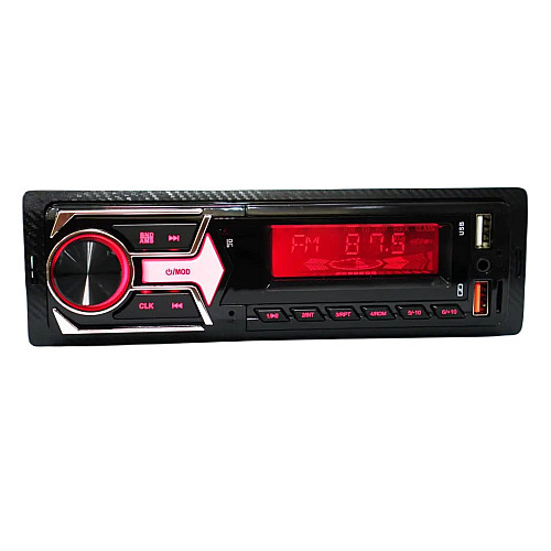 Автомагнитола JSD G-1101 ISO 1din с пультом ДУ 50W Black