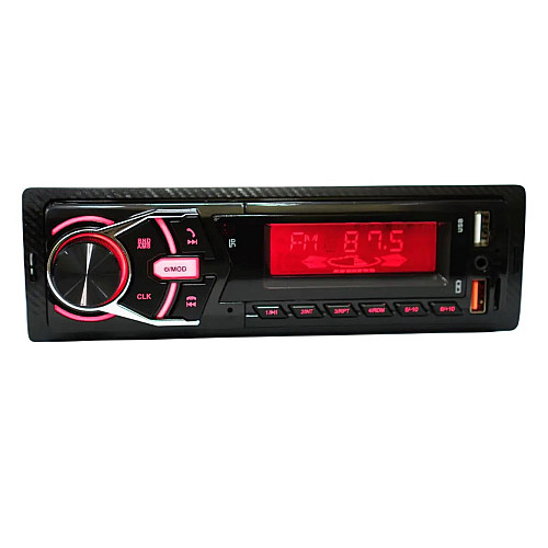 Автомагнитола JSD G-1103 ISO 1din с пультом ДУ 50W Black