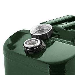 Канистра металлическая 2E 40 л green