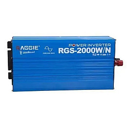 Інвертор Raggie Pure Sine Wave RGS-2000W 12V перетворювач напруги з чистою синусоїдою