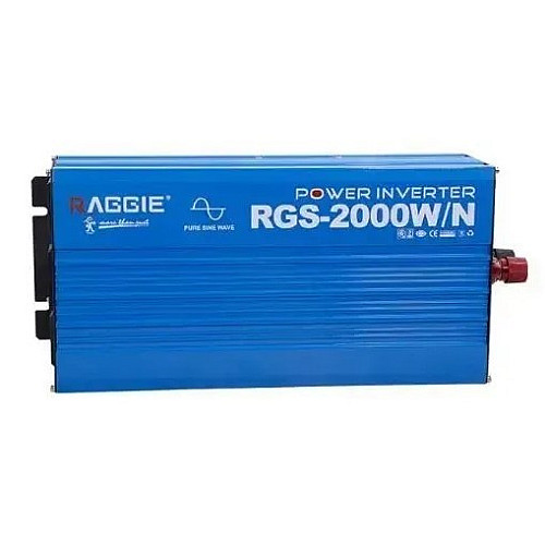Інвертор Raggie Pure Sine Wave RGS-2000W 12V перетворювач напруги з чистою синусоїдою