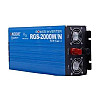 Інвертор Raggie Pure Sine Wave RGS-2000W 12V перетворювач напруги з чистою синусоїдою