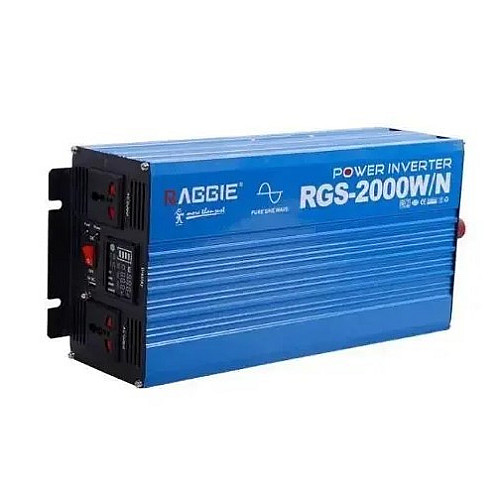 Інвертор Raggie Pure Sine Wave RGS-2000W 12V перетворювач напруги з чистою синусоїдою