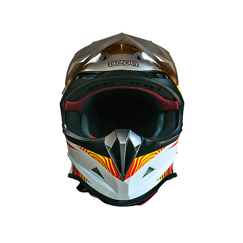 Мотошлем кроссовый Beon B-602 SOLID L Multicolor