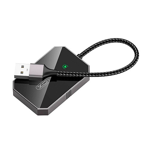 Автомобільний Carplay XO CZ016 LED Wi-Fi/Bluetooth V5.0 Чорний
