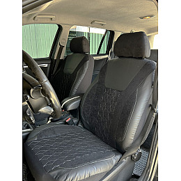 Авточехли для Suzuki Sx4 2006-2013 AUAU Velvet Чорний