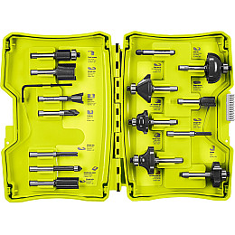 Фрези по дереву RYOBI RAKRBS 5132005352 хвостовик 6 мм 15 шт