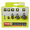 Набор фрез по дереву RYOBI RAKRBS5 5132003828 5 шт
