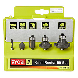 Набір фрез по дереву RYOBI RAKRBS5 5132003828 5 шт