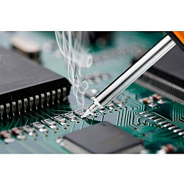 Паяльник аккумуляторный NEO tools 2500 мАч с фонариком iz16093