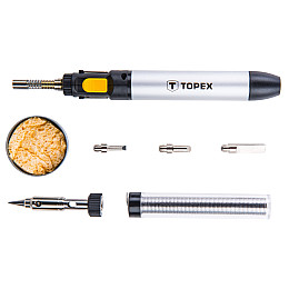 Микрогорелка горелка газовая Topex 44E108 12 мл 4 насадки