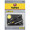 Микрогорелка горелка газовая Topex 44E108 12 мл 4 насадки