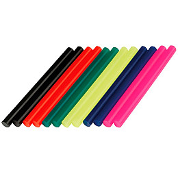 Клеєві стержні для клеєвого пістолета Dremel кольорові 7 мм 12 шт