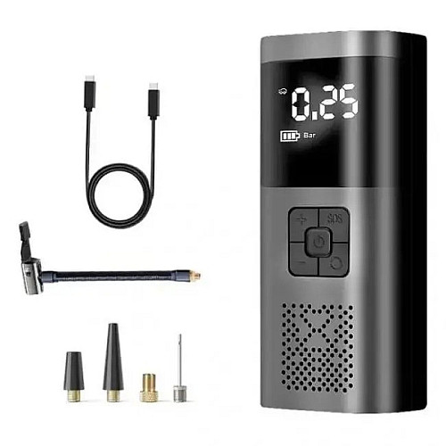 Компрессор для автомобиля от прикуривателя Wireless Air Pump 9038