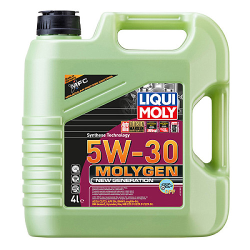 Синтетичне моторне масло Liqui Moly Molygen New Generation DPF 5W30 4 л