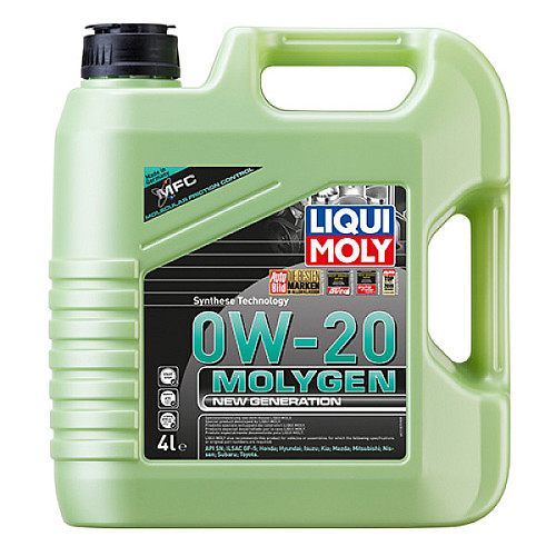 Синтетичне моторне масло Liqui Moly Molygen New Generation 0W20 4 л