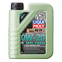 Синтетическое моторное масло Liqui Moly Molygen New Generation 0W20 1 л