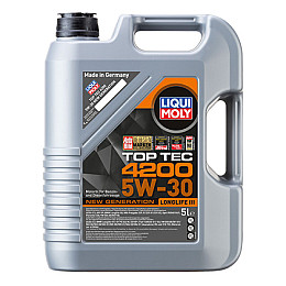 Синтетическое моторное масло Liqui Moly Top Tec 4200 SAE 5W30 5 л
