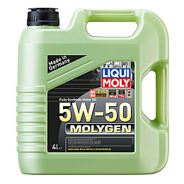 Синтетическое моторное масло Liqui Moly Molygen 5W50 4 л
