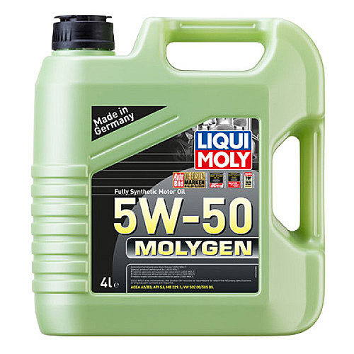 Синтетическое моторное масло Liqui Moly Molygen 5W50 4 л