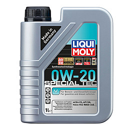 Синтетическое моторное масло Liqui Moly Special Tec V 0W20 1 л