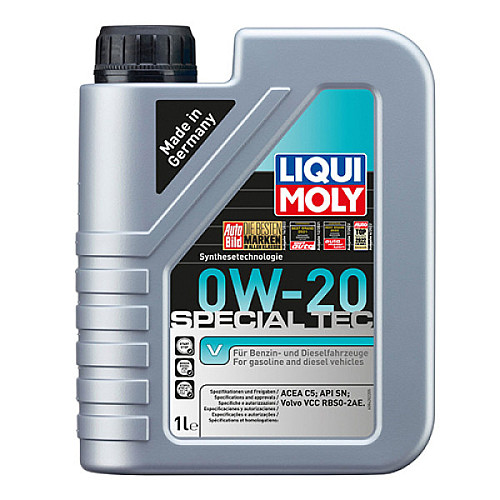Синтетическое моторное масло Liqui Moly Special Tec V 0W20 1 л