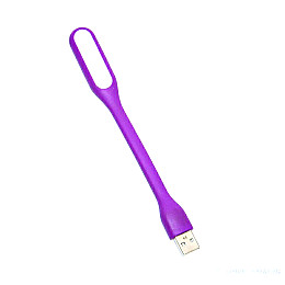 Міні підсвітка для клавіатури UKC USB LED Сиренева (9873877)