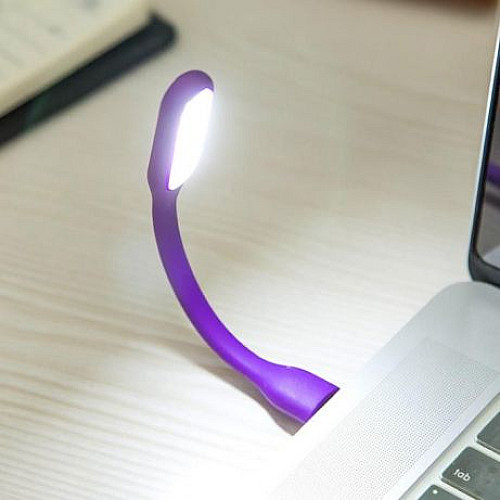 Міні підсвітка для клавіатури UKC USB LED Сиренева (9873877)