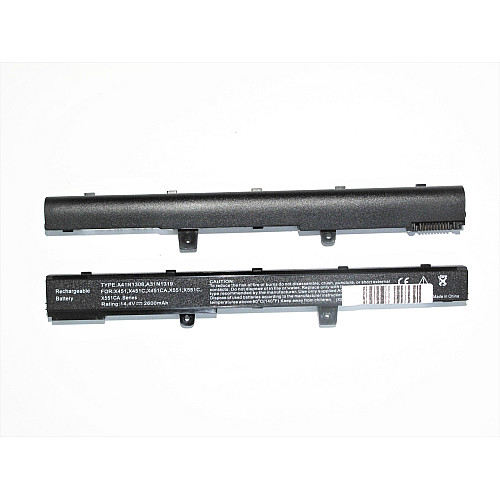 Батарея до ноутбука Asus X551/X551C/X551CA/X551CA-0051A2117U 14.4V 2500mAh/ Чорна (A31779)