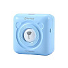 Портативный bluetooth термопринтер для смартфона PeriPage A6, Голубой (100335)