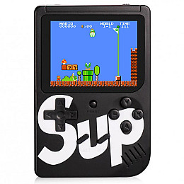 Игровая приставка SUP Retro FC Game Box 400 в 1 Черный (R0554)