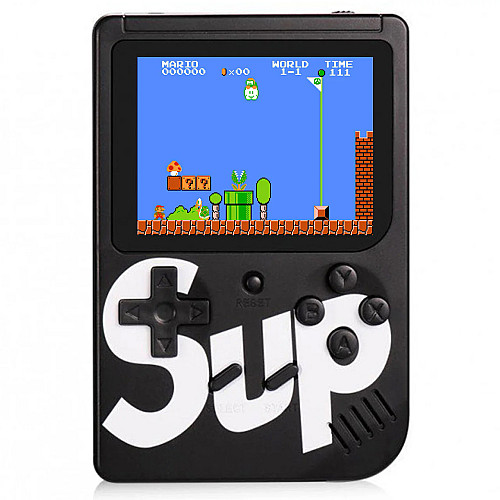 Ігрова приставка SUP Retro FC Game Box 400 в 1 Чорний (R0554)