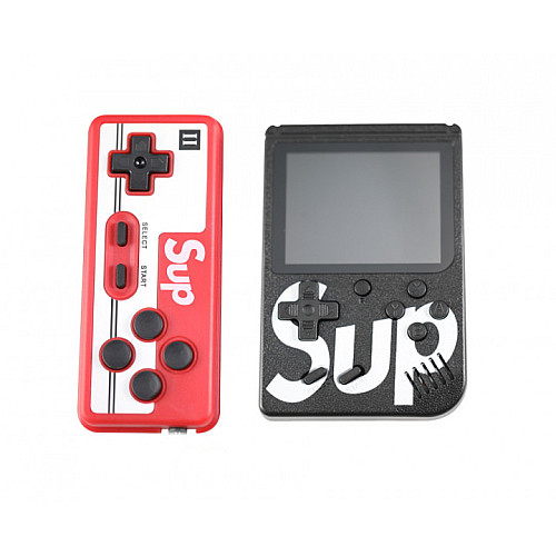 Приставка Sundy SEGA 8bit SUP Game Box с джойстиком 400 игр Черная (SMT193252109)