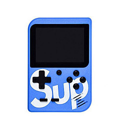 Приставка SEGA 8bit SUP Game Box 400 игр Синяя (SMT1324)