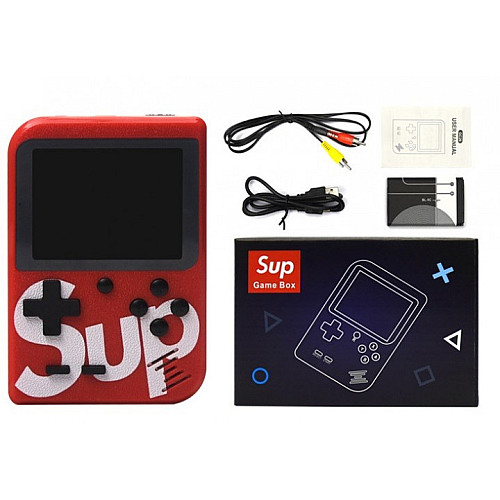 Приставка SUP SEGA 8bit SUP Game Box 400 игр Красная (smt87492694)