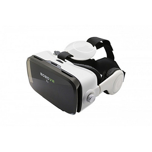 Шлем 3D окуляри віртуальної реальності VR BOX Bobo X4 PRO віар окуляри для телефону з пультом управління та навушниками