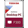 Накопичувач HDD SATA 4.0TB Toshiba P300 5400rpm 128MB (HDWD240UZSVA)