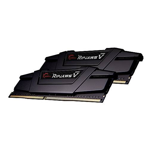 Оперативна пам'ять DDR4 16GB 2х8GB/3200 G.Skill Ripjaws V Black (F4-3200C16D-16GVKB)