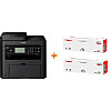 Багатофункціональний пристрій Canon i-Sensys MF237WNE + Картриджі 737 2шт (6462263)