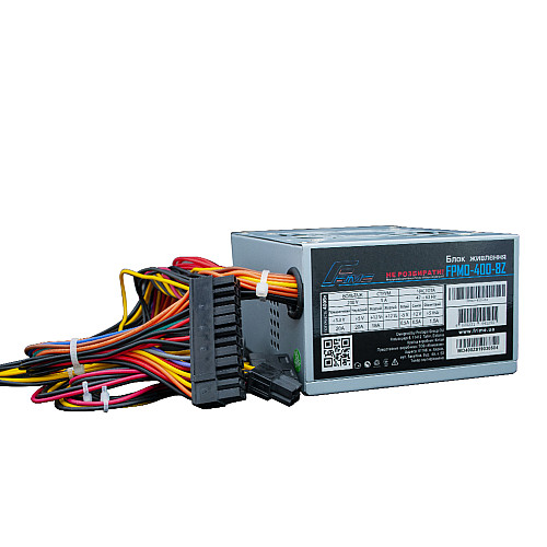 Блок живлення Frime Micro-ATX FPMO-400-8Z; 8см Micro-ATX, 2 hdd, 2 sata
