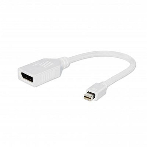 Адаптер Cablexpert mini DisplayPort DisplayPort M/F 0.1 м Білий (A-mDPM-DPF-001-W)