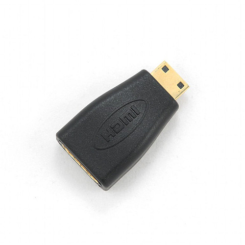 Адаптер Cablexpert HDMI mini-HDMI M/F Black (A-HDMI-FC)